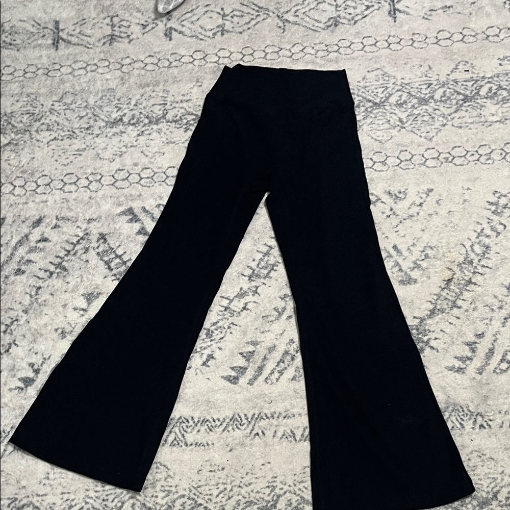 Black Flared Pants